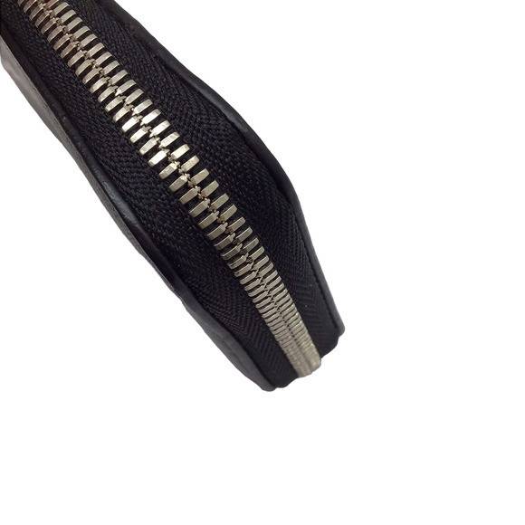 BALENCIAGA Coin Wallet Case Black Leather Zippy - Picture 4 of 8